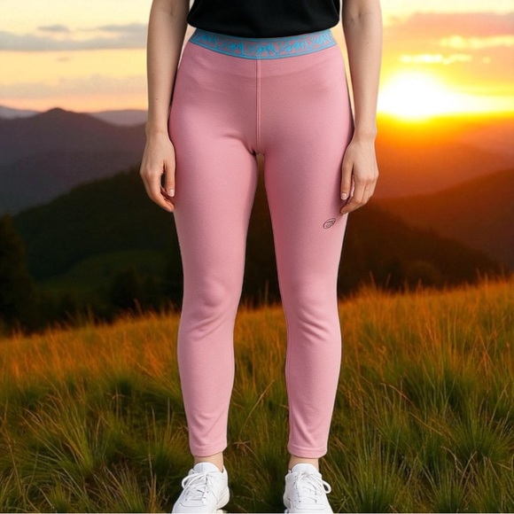 Cloudveil Baselayer Leggings in Salmon / Blue L - Picture 1 of 7